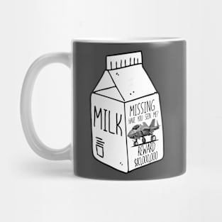 Missing F35 Milk Carton Mug